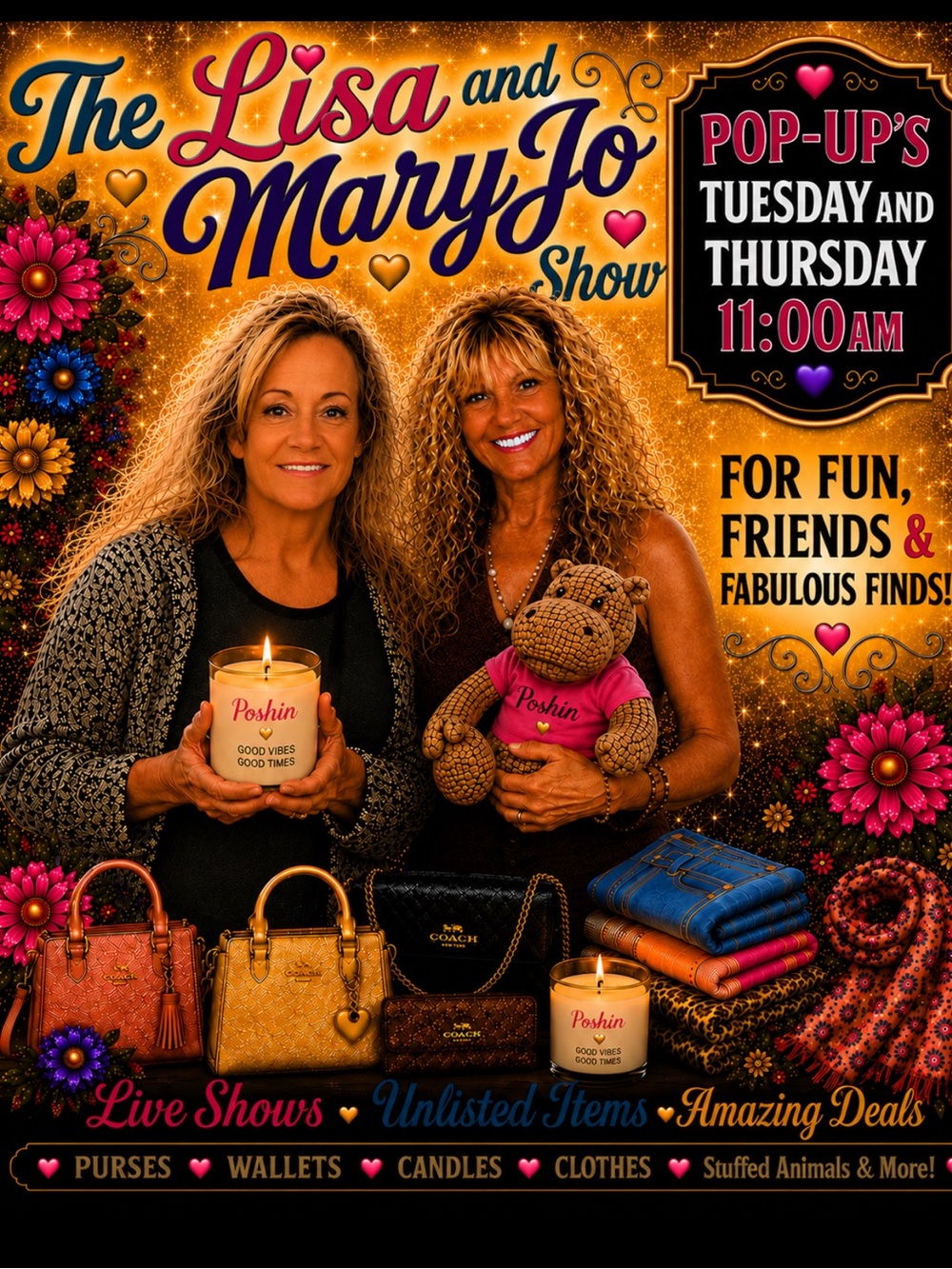 Lisa & MaryJo's Pop-Up Sale !!! - Picture 1 of 4